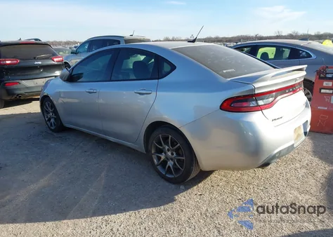 2013 Dodge Dart Sxt from USA, damaged, VIN 1C3CDFBA6DD325846